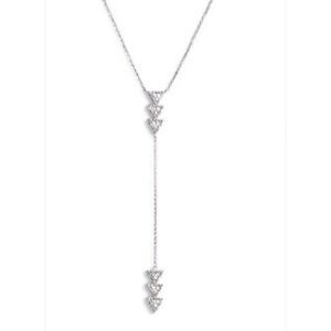 Like new ‘Emily Sarah’ Triangle Y-Necklace 20 inch